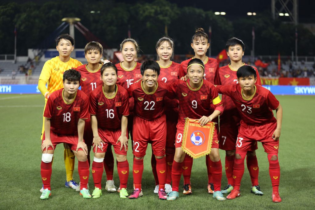 Đội tuyển nữ Việt Nam tiếp tục thăng hạng trên bảng xếp hạng của FIFA