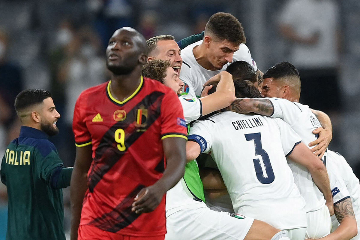 Thắng Bỉ, Italy đầy kiêu hãnh bước vào bán kết