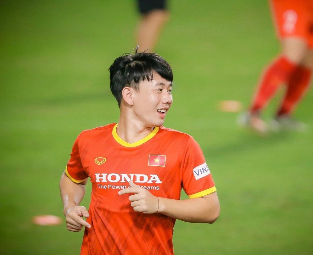 Trần Minh Vương - cầu thủ xuất sắc nhất trong trận đối đầu UAE vừa qua
